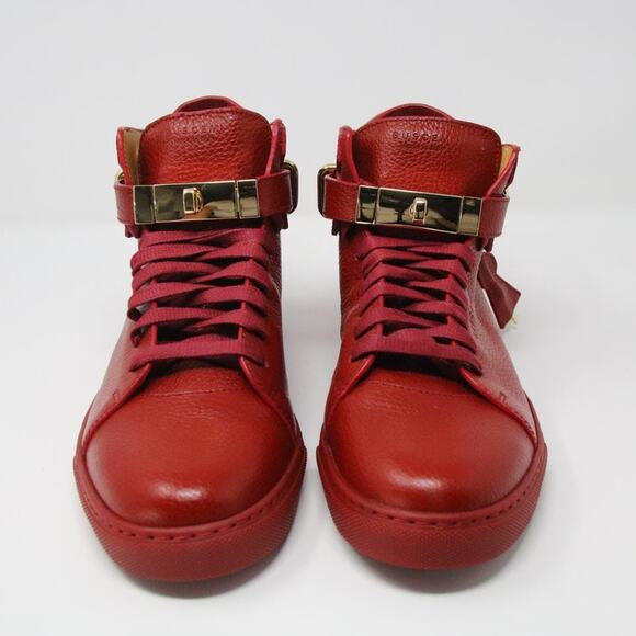 Buscemi 120mm  Scarlet Red 9 Leather Gold Lock 42 CP-S0919N-B004 main image 6